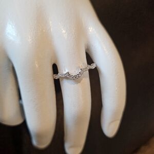 Neil Lane Band 1/6 ct tw Diamonds 14K White Gold sz 6.5